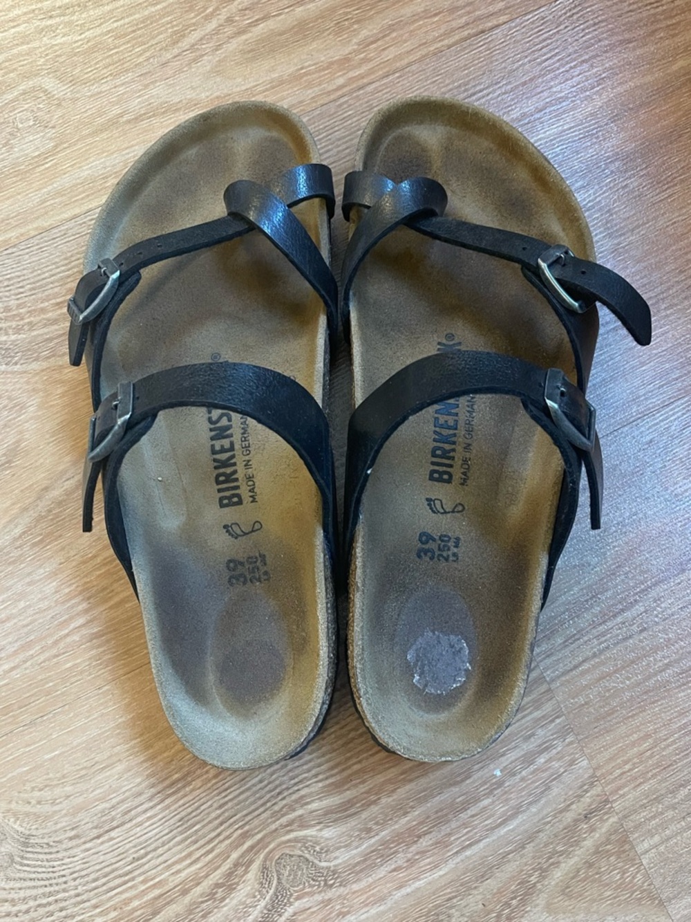 Birkenstock Black Buckle Mayari Sandal